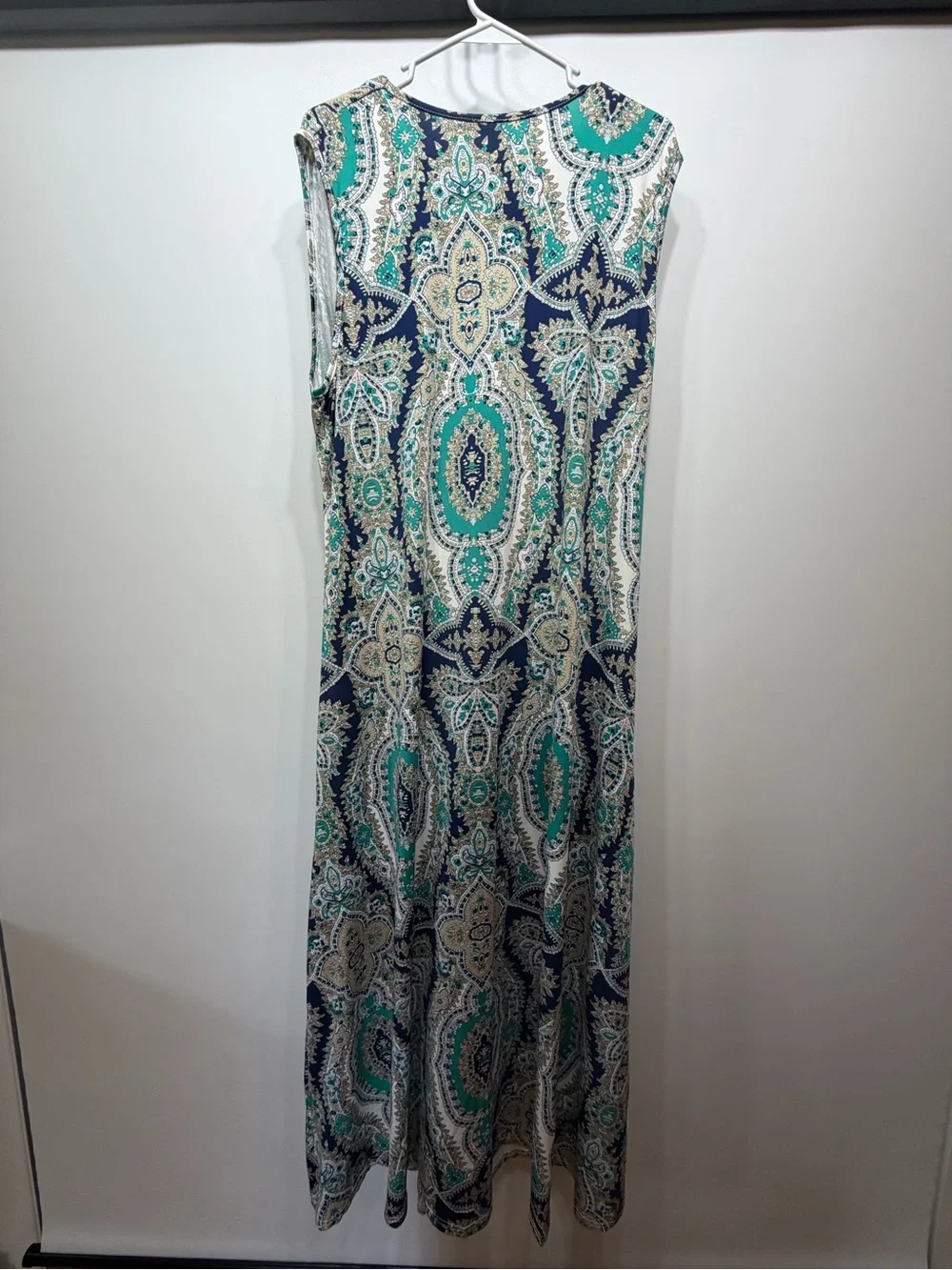 Soft Surroundings Kaleidoscope Paisley Maxi Dress Size 2X - Picture 3 of 10